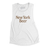 New York Beer Women's Flowey Scoopneck Muscle Tank-Allegiant Goods Co. Vintage Sports Apparel