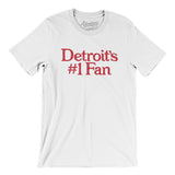 Detroit's Number 1 Fan Men/Unisex T-Shirt-Allegiant Goods Co. Vintage Sports Apparel