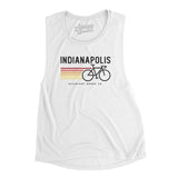 Indianapolis Cycling Women's Flowey Scoopneck Muscle Tank-Allegiant Goods Co. Vintage Sports Apparel