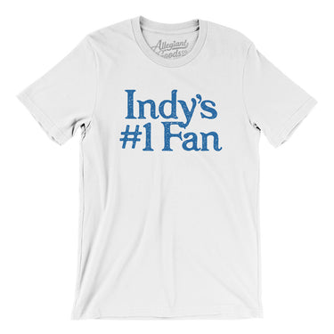 Indy's Number 1 Fan Men/Unisex T-Shirt-Allegiant Goods Co. Vintage Sports Apparel
