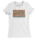 Victory Monday Miami Women's T-Shirt-Allegiant Goods Co. Vintage Sports Apparel