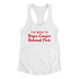 I've Been To Bryce Canyon National Park Women's Racerback Tank-Allegiant Goods Co. Vintage Sports Apparel