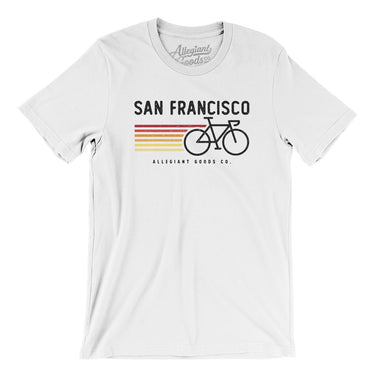 San Francisco Cycling Men/Unisex T-Shirt-Allegiant Goods Co. Vintage Sports Apparel