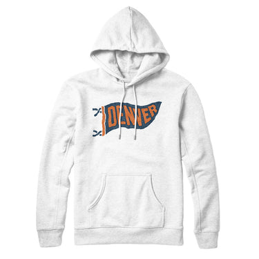 Denver Pennant Hoodie-Allegiant Goods Co. Vintage Sports Apparel