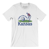 I Have A Tee Time In Kansas Men/Unisex T-Shirt-White-Allegiant Goods Co. Vintage Sports Apparel