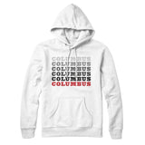 Columbus Repeat Hoodie-White-Allegiant Goods Co. Vintage Sports Apparel