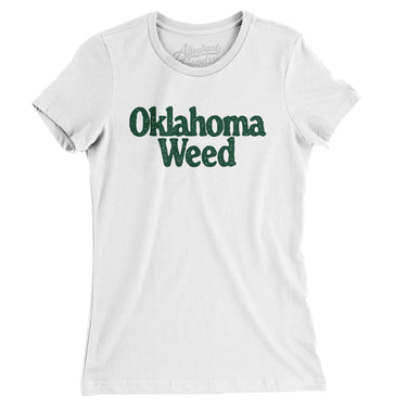 Oklahoma Weed Women's T-Shirt-Allegiant Goods Co. Vintage Sports Apparel