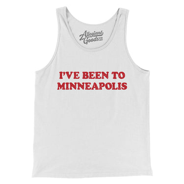 I've Been To Minneapolis Men/Unisex Tank Top-Allegiant Goods Co. Vintage Sports Apparel