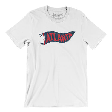 Atlanta Pennant Men/Unisex T-Shirt-Allegiant Goods Co. Vintage Sports Apparel