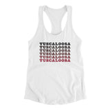 Tuscaloosa Repeat Women's Racerback Tank-Allegiant Goods Co. Vintage Sports Apparel