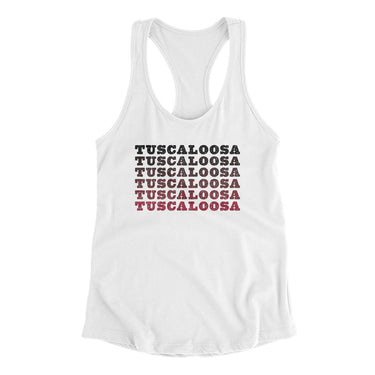Tuscaloosa Repeat Women's Racerback Tank-Allegiant Goods Co. Vintage Sports Apparel
