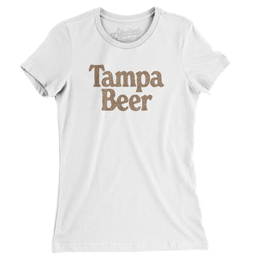 Tampa Beer Women's T-Shirt-Allegiant Goods Co. Vintage Sports Apparel