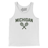Michigan Tennis in White Color