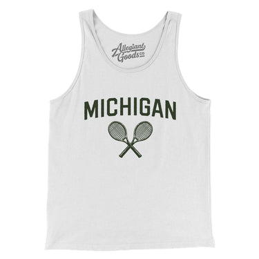 Michigan Tennis in White Color