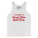 I've Been To Grand Teton National Park Men/Unisex Tank Top-Allegiant Goods Co. Vintage Sports Apparel