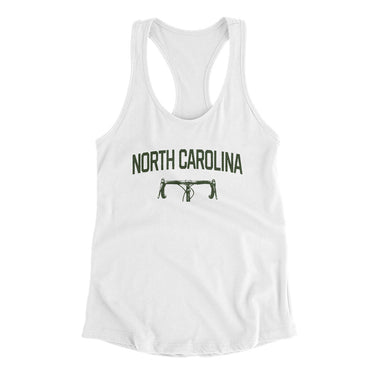 North Carolina Cycling in White Color