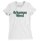 Arkansas Weed Women's T-Shirt-Allegiant Goods Co. Vintage Sports Apparel