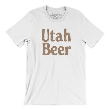 Utah Beer Men/Unisex T-Shirt-Allegiant Goods Co. Vintage Sports Apparel