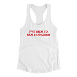 I've Been To San Francisco Women's Racerback Tank-Allegiant Goods Co. Vintage Sports Apparel