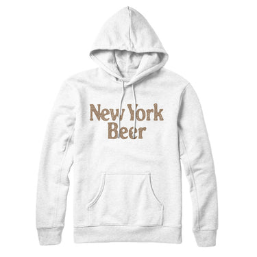 New York Beer Hoodie-Allegiant Goods Co. Vintage Sports Apparel