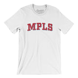 Mpls Varsity Men/Unisex T-Shirt-Allegiant Goods Co. Vintage Sports Apparel