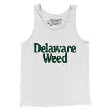 Delaware Weed Men/Unisex Tank Top-Allegiant Goods Co. Vintage Sports Apparel