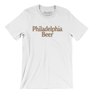 Philadelphia Beer Men/Unisex T-Shirt-White-Allegiant Goods Co. Vintage Sports Apparel