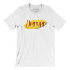 Denver Seinfeld Men/Unisex T-Shirt-White-Allegiant Goods Co. Vintage Sports Apparel