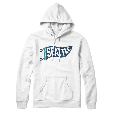 Seattle Pennant Hoodie-Allegiant Goods Co. Vintage Sports Apparel
