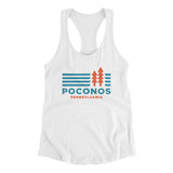 Poconos Pennsylvania in White Color