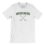 Martha's Vineyard Golf Men/Unisex T-Shirt-White-Allegiant Goods Co. Vintage Sports Apparel
