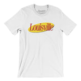 Louisville Seinfeld Men/Unisex T-Shirt-White-Allegiant Goods Co. Vintage Sports Apparel