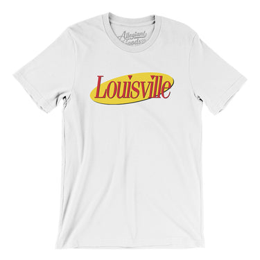 Louisville Seinfeld Men/Unisex T-Shirt-White-Allegiant Goods Co. Vintage Sports Apparel