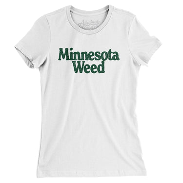 Minnesota Weed Women's T-Shirt-Allegiant Goods Co. Vintage Sports Apparel