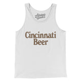 Cincinnati Beer Men/Unisex Tank Top-Allegiant Goods Co. Vintage Sports Apparel