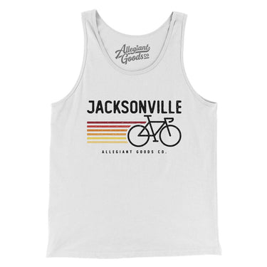 Jacksonville Cycling Men/Unisex Tank Top-Allegiant Goods Co. Vintage Sports Apparel
