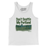Don't Seattle My Portland Men/Unisex Tank Top-Allegiant Goods Co. Vintage Sports Apparel