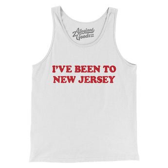 I've Been To New Jersey Men/Unisex Tank Top-Allegiant Goods Co. Vintage Sports Apparel