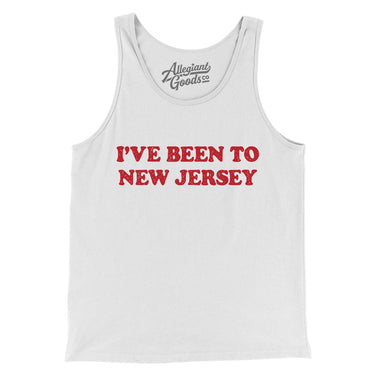 I've Been To New Jersey Men/Unisex Tank Top-Allegiant Goods Co. Vintage Sports Apparel