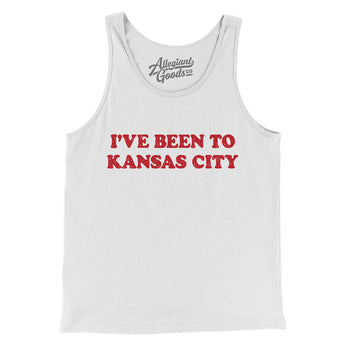 I've Been To Kansas City Men/Unisex Tank Top-Allegiant Goods Co. Vintage Sports Apparel