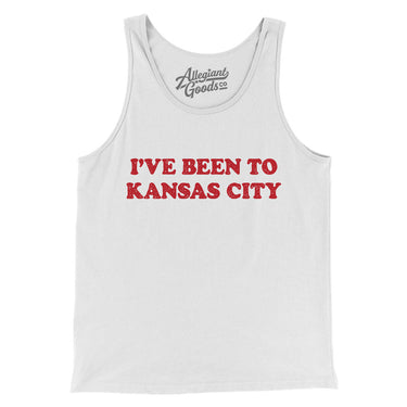 I've Been To Kansas City Men/Unisex Tank Top-Allegiant Goods Co. Vintage Sports Apparel