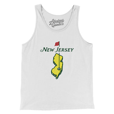 New Jersey Golf Men/Unisex Tank Top-Allegiant Goods Co. Vintage Sports Apparel