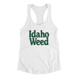 Idaho Weed Women's Racerback Tank-Allegiant Goods Co. Vintage Sports Apparel