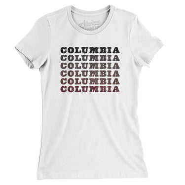 Columbia Repeat Women's T-Shirt-Allegiant Goods Co. Vintage Sports Apparel