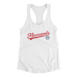 Minneapolis Vintage Script Women's Racerback Tank-Allegiant Goods Co. Vintage Sports Apparel