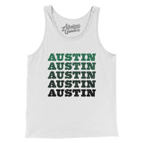 Austin Repeat Men/Unisex Tank Top-Allegiant Goods Co. Vintage Sports Apparel