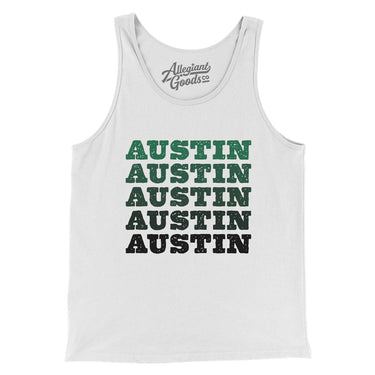 Austin Repeat Men/Unisex Tank Top-Allegiant Goods Co. Vintage Sports Apparel