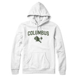 Columbus Pickleball Hoodie-White-Allegiant Goods Co. Vintage Sports Apparel