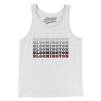 Bloomington Repeat Men/Unisex Tank Top-Allegiant Goods Co. Vintage Sports Apparel