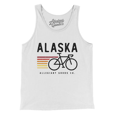 Alaska Cycling Men/Unisex Tank Top-Allegiant Goods Co. Vintage Sports Apparel